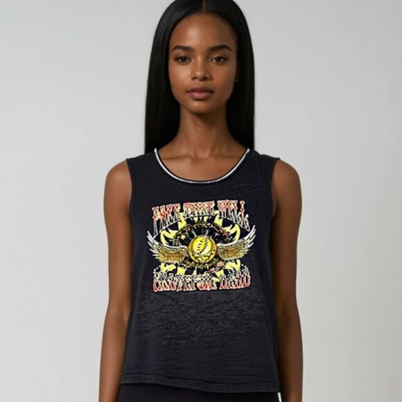 Grateful Dead Fare Thee Well Gray Tank Top - Picture 1 of 5